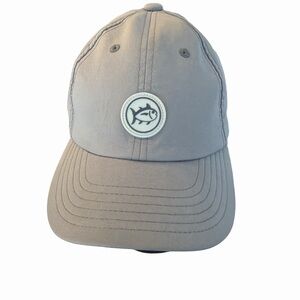 Southern Tide Kids Skipjack Circle Logo Gray Baseball Cap